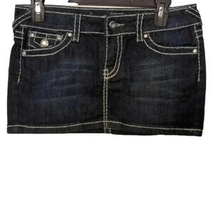 C'est toi Demin mini skirt